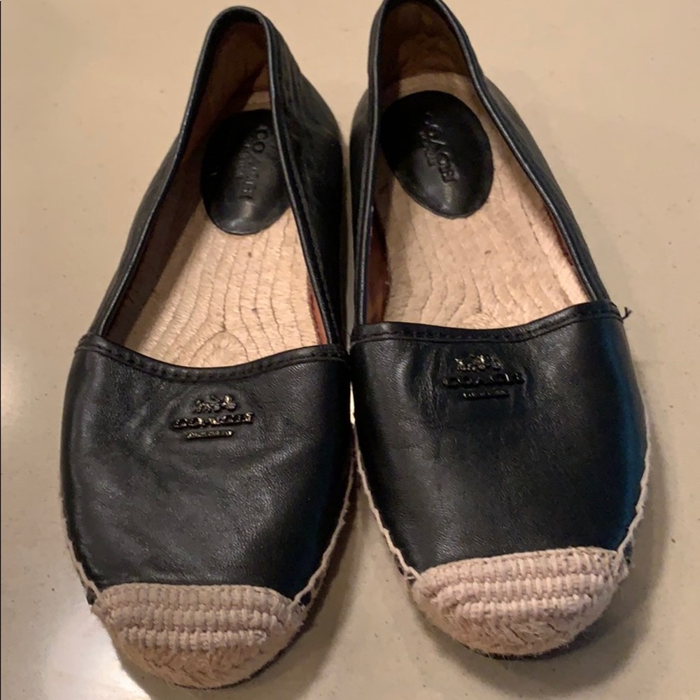 coach shoes Genuine Leather"